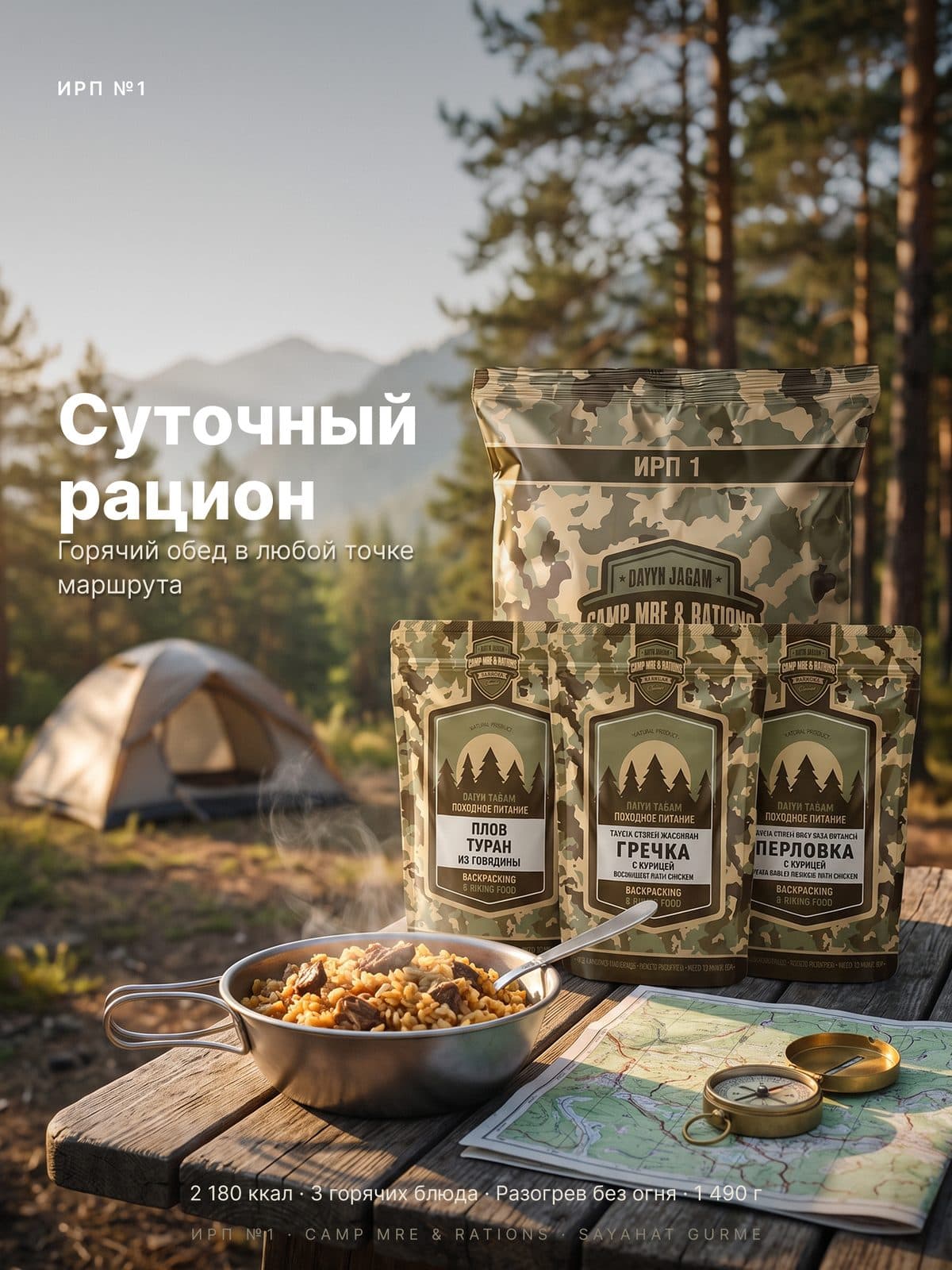 ИРП №1 — суточный рацион