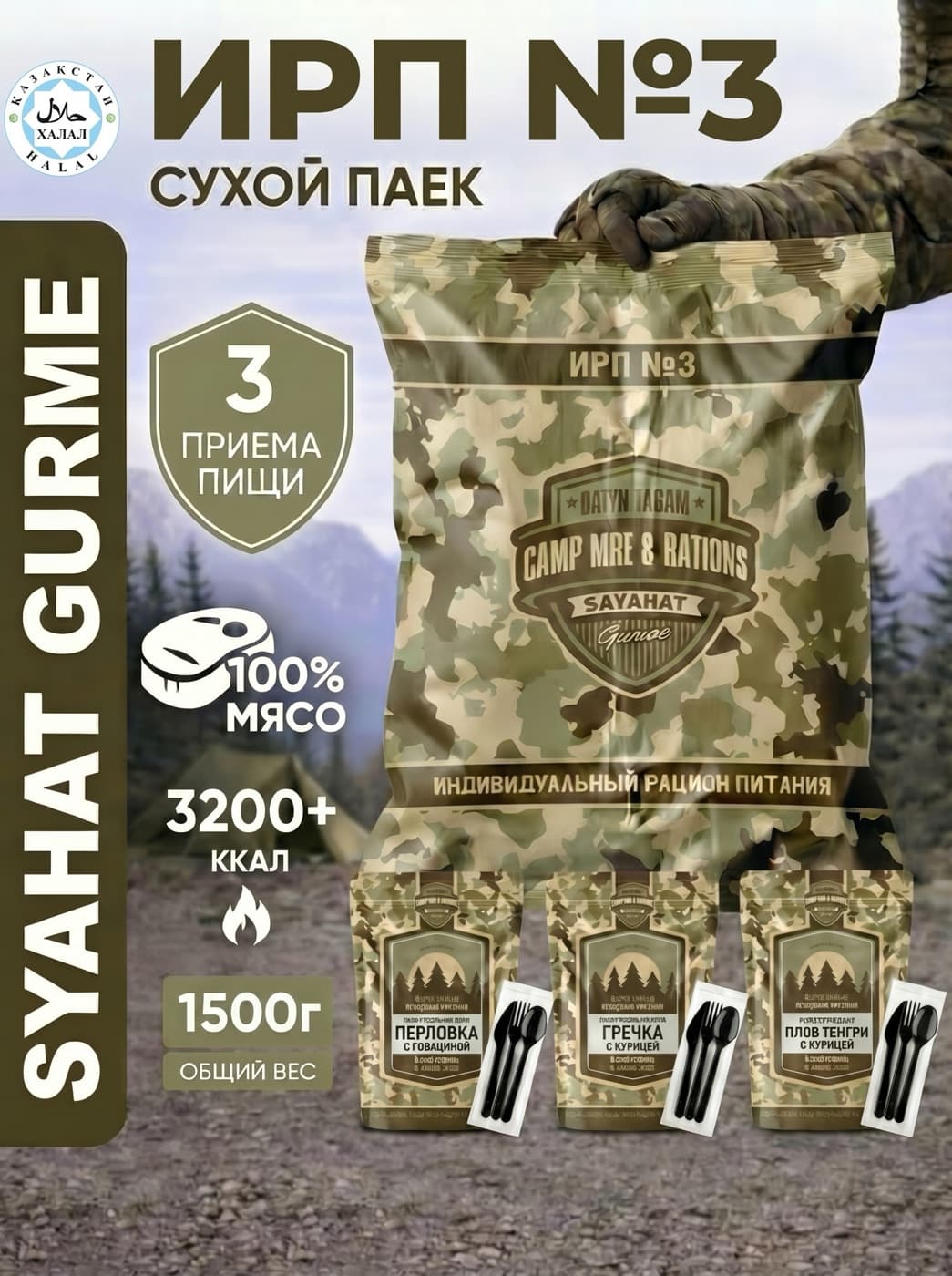 ИРП №3 — суточный рацион